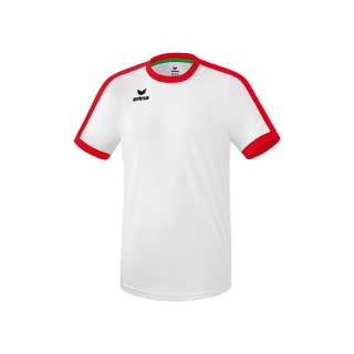 Erima Sport-Tshirt Trikot Retro Star (100% Polyester) weiss/rot Herren